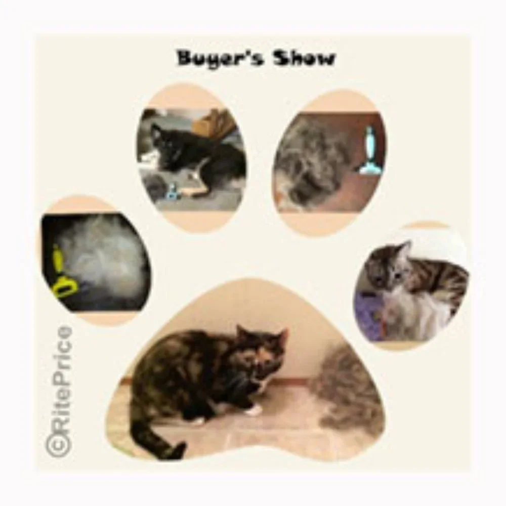 Pet Shedder The Easy To Use De Shedding and Light Grooming Tool (5 Pack) - New